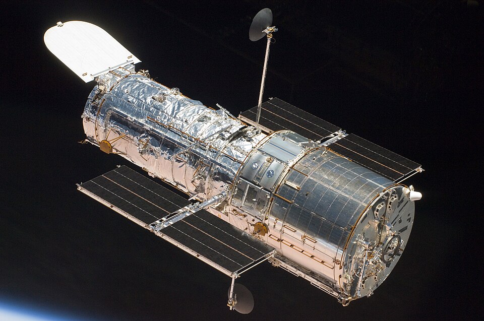 The Hubble Space Telescope in orbit